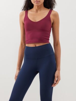 Lululemon - Align Cropped Tank Top - Womens - Burgundy