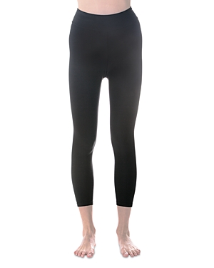 Plush Fleece Lined Cropped Matte Leggings