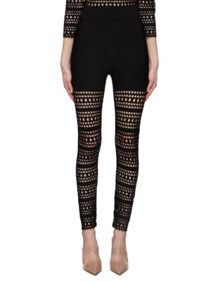 Vienne Motif Peforated Legging