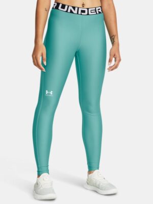 Women's HeatGear® Leggings Radial Turquoise / White M