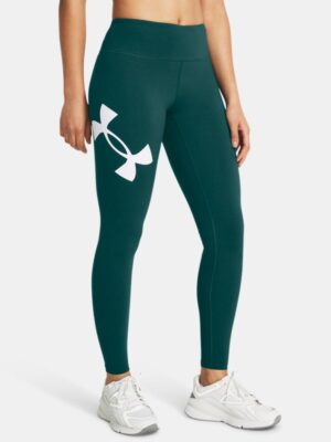 Women's Under Armour Campus Leggings Hydro Teal / White L