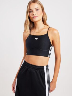 Adidas Originals 3-Stripes Sports Bra Black