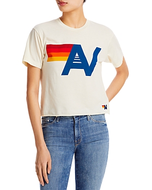 Aviator Nation Logo Boyfriend Tee