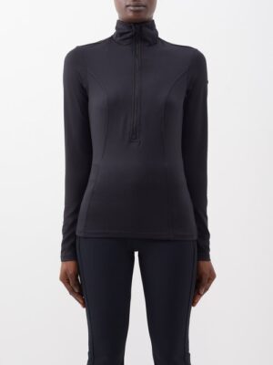 Goldbergh - Serena Half-zip Thermal Base-layer Top - Womens - Black