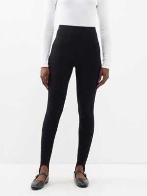 Leset - Rio Stirrup Leggings - Womens - Black