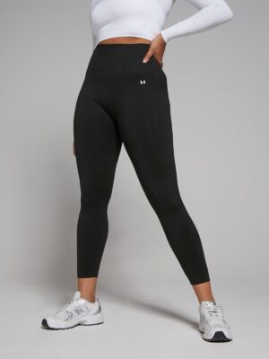 MP Women's Shape Seamless 7/8 Leggings - Black