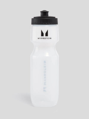 Myprotein Sports Water Bottle - Clear/Black