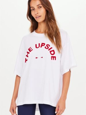 The Upside Laura Tee White