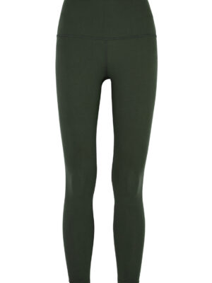 Varley Always High 25 Stretch-jersey Leggings, Activewear, Dark Green - L (UK14 / L)