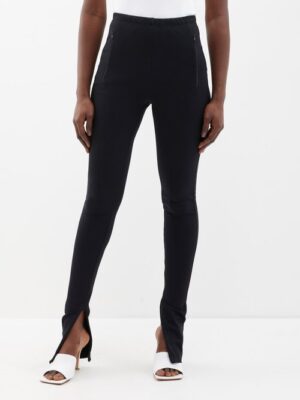 Wardrobe. nyc - Release 03 High-rise Side-zip Leggings - Womens - Black