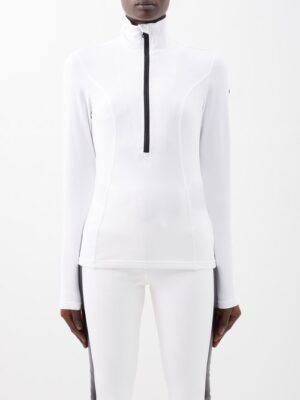 Goldbergh - Serena Half-zip Thermal Base-layer Top - Womens - White - XL