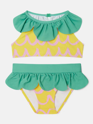 Stella McCartney - Pineapple Bikini Set, Woman, Yellow, Size: 2