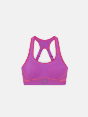 Stella McCartney - TruePace High Impact Sports Bra, Woman, Shock Purple, Size: 44CD