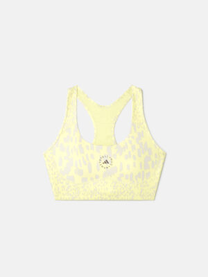 Stella McCartney - TruePurpose Power Impact Medium Support Sports Bra, Woman, Blush Yellow/Chalk Pearl, Size: 32AC