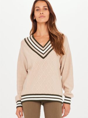 The Upside Pilot Louie Sweater Pebble