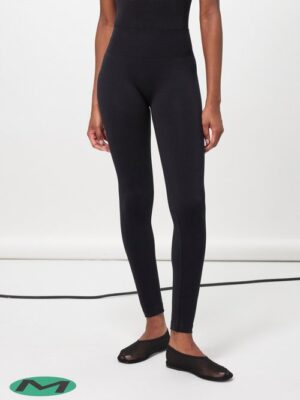 Wolford - Perfect Fit Jersey Leggings - Womens - Black